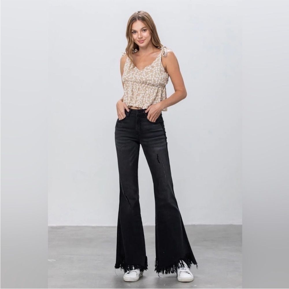 Insane Gene- Revival Black High Rise Super Flare size 0